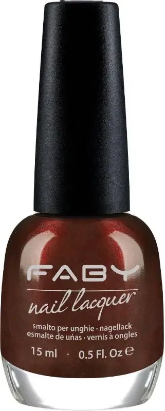 Promise on the Bridge of Sighs - 15ml Rode vegan nagellak Faby, natuurlijke nagellak zonder schadelijke stoffen