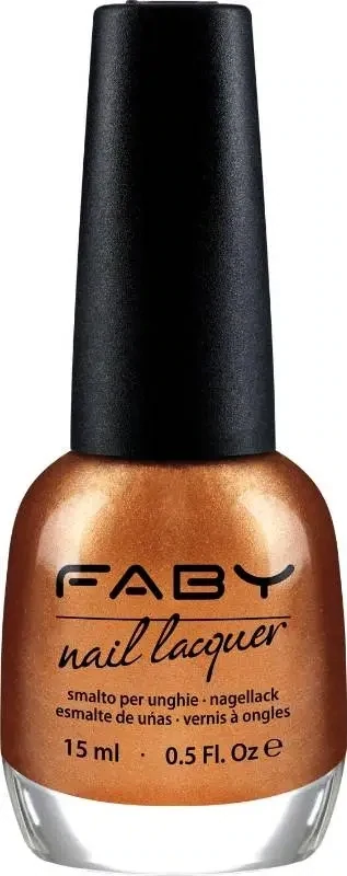 Marisol Esta Caliente? - 15ml Vernis à ongles vegan orange Faby, vernis à ongles naturel sans substances nocives