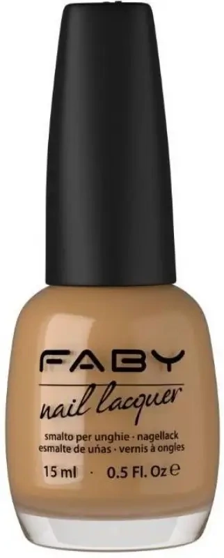 Bruine vegan Nagellak Faby, natuurlijke nagellak zonder schadelijke stoffen