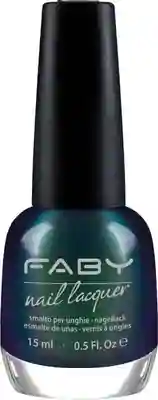 Groene vegan Nagellak Faby, natuurlijke nagellak zonder schadelijke stoffen