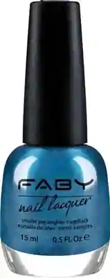To Diana, with Love - 15ml Blauer veganer Nagellack Faby, natürlicher Nagellack ohne Schadstoffe