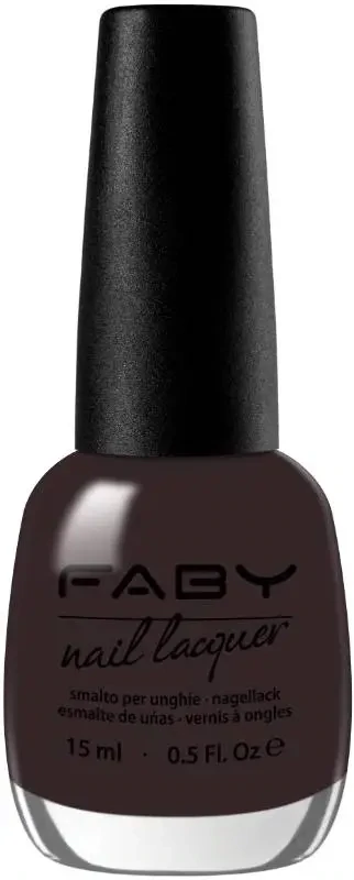 Vernis à ongles vegan bordeaux Faby, vernis à ongles naturel sans substances nocives