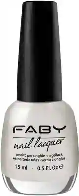 Mirror of my soul - 15ml Witte vegan Nagellak Faby, natuurlijke nagellak zonder schadelijke stoffen