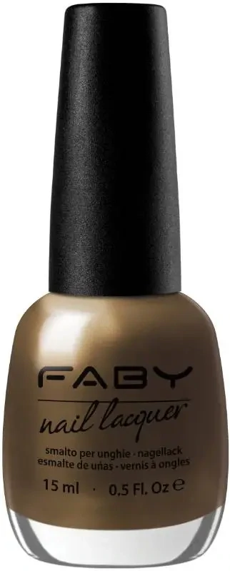 Alter Ego - 15ml Golden vegan Nail Polish Faby, natural nail polish without harmful substances