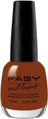 lo,lo! - 15ml Vernis à ongles vegan orange Faby, vernis à ongles naturel sans substances nocives