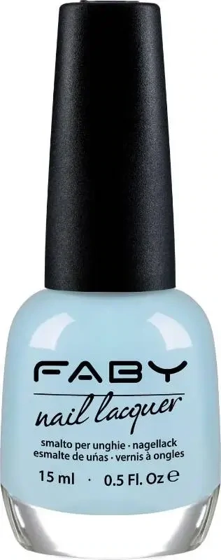Don't Disturb my Puppy - 15ml Vernis à ongles vegan bleu Faby, vernis à ongles naturel sans substances nocives