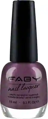 Rock Flowers - 15ml Vernis à ongles vegan violet Faby, vernis à ongles naturel sans substances nocives