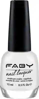 Sugarful - 15ml Witte vegan Nagellak Faby, natuurlijke nagellak zonder schadelijke stoffen