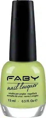 Groene vegan Nagellak Faby, natuurlijke nagellak zonder schadelijke stoffen