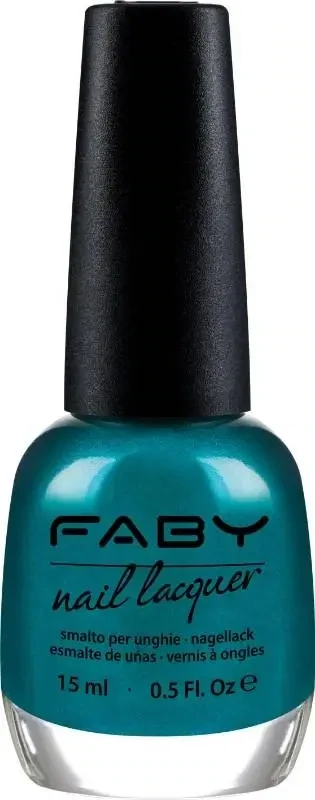 Blauer veganer Nagellack Faby, natürlicher Nagellack ohne Schadstoffe