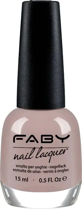 Nude veganer Nagellack Faby, natürlicher Nagellack ohne Schadstoffe