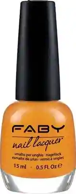 Painting and promises - 15ml Gelber veganer Nagellack Faby, natürlicher Nagellack ohne Schadstoffe