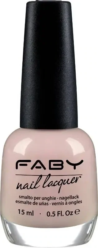 Nude vegan Nagellak Faby, natuurlijke nagellak zonder schadelijke stoffen