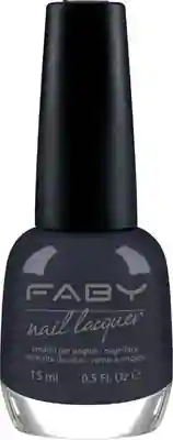 Blue vegan Nail Polish Faby, natural nail polish without harmful substances