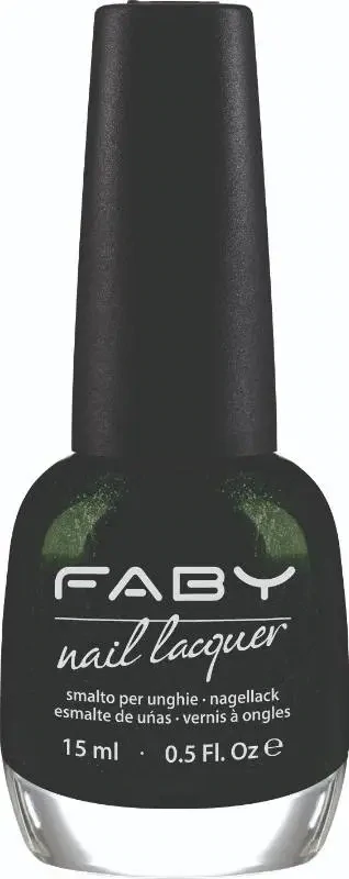 Are you AC or DC? - 15ml Grüner veganer Nagellack Faby, natürlicher Nagellack ohne Schadstoffe