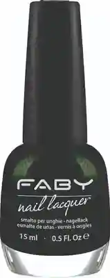Are you AC or DC? - 15ml Grüner veganer Nagellack Faby, natürlicher Nagellack ohne Schadstoffe