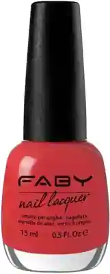 Roze Vegan Nagellak Faby, natuurlijke nagellak zonder schadelijke stoffen