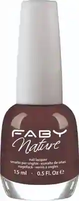 Bruine vegan Nagellak Faby, natuurlijke nagellak zonder schadelijke stoffen