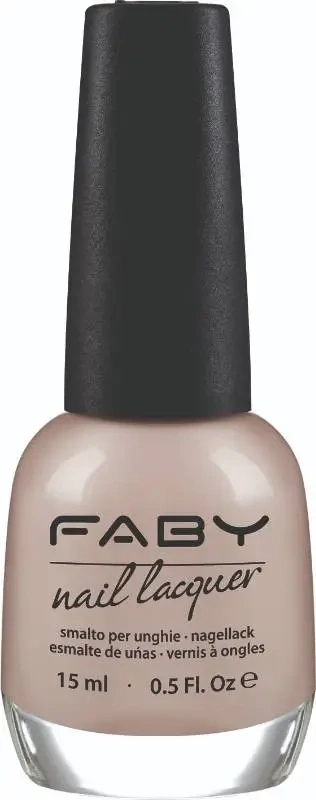 Nude veganer Nagellack Faby, natürlicher Nagellack ohne Schadstoffe