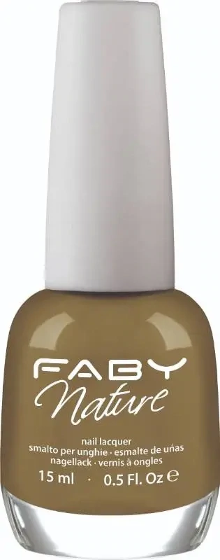 Brauner veganer Nagellack Faby, natürlicher Nagellack ohne Schadstoffe