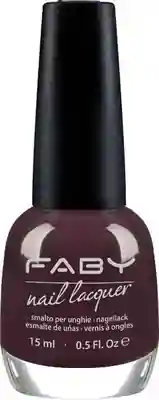 Vernis à ongles Vegan violet Faby, vernis à ongles naturel sans substances nocives