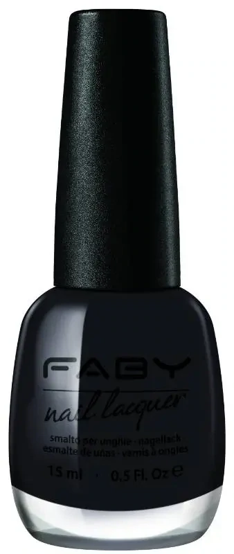Grauer veganer Nagellack Faby, natürlicher Nagellack ohne Schadstoffe