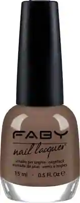 Vernis à ongles vegan brun Faby, vernis à ongles naturel sans substances nocives