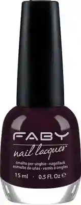 Paarse vegan Nagellak Faby, natuurlijke nagellak zonder schadelijke stoffen
