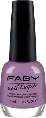 I'm Not Crazy! - 15ml Paarse Vegan Nagellak Faby, natuurlijke nagellak zonder schadelijke stoffen