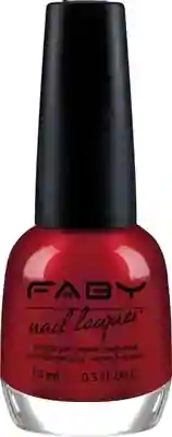 Miss Scarlett, I Suppose? - 15ml Vernis à ongles vegan rouge Faby, vernis à ongles naturel sans substances nocives