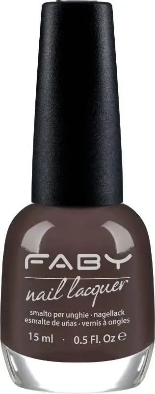 Sleep-Walker - 15ml Brown vegan Nail Polish Faby, natural nail polish without harmful substances