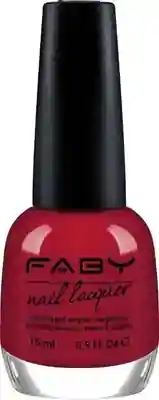 The cherry orchard - 15ml Burgundy vegan Nail Polish Faby, natural nail polish without harmful substances