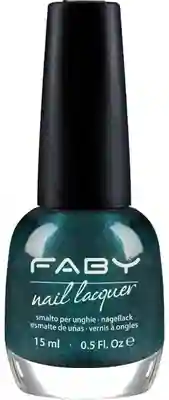 Winter Garden - 15ml Green vegan Nail Polish Faby, natural nail polish without harmful substances