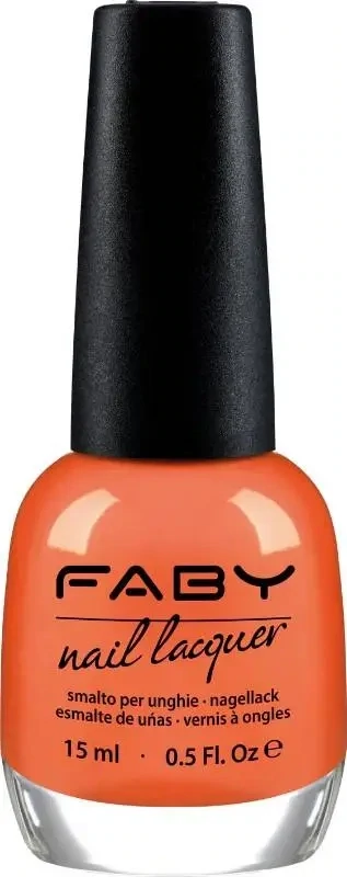 You are my Sunshine! - 15ml Orange vegan Nail Polish Faby, natural nail polish without harmful substances