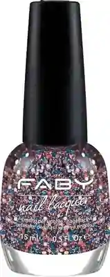 Vegan Nagellak met blauwe glitter Faby, natuurlijke nagellak zonder schadelijke stoffen