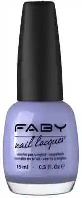 Purple Vegan Nail Polish Faby, natural nail polish without harmful substances