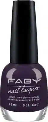 Vernis à ongles Vegan violet Faby, vernis à ongles naturel sans substances nocives