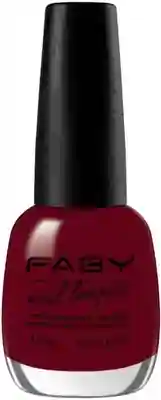 Parole, parole,... - 15ml Rode vegan Nagellak Faby, natuurlijke nagellak zonder schadelijke stoffen