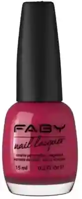 La Leyenda Del Color - 15ml Vernis à ongles vegan rouge Faby, vernis à ongles naturel sans substances nocives