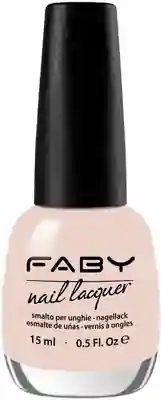 Dawn - 15ml Vernis à ongles vegan nude Faby, vernis à ongles naturel sans substances nocives
