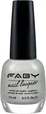 The magic wand - 15ml Silberner veganer Nagellack mit Glitter Faby, natürlicher Nagellack ohne Schadstoffe