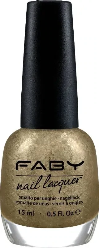 Vernis à ongles vegan or Faby, vernis à ongles naturel sans substances nocives