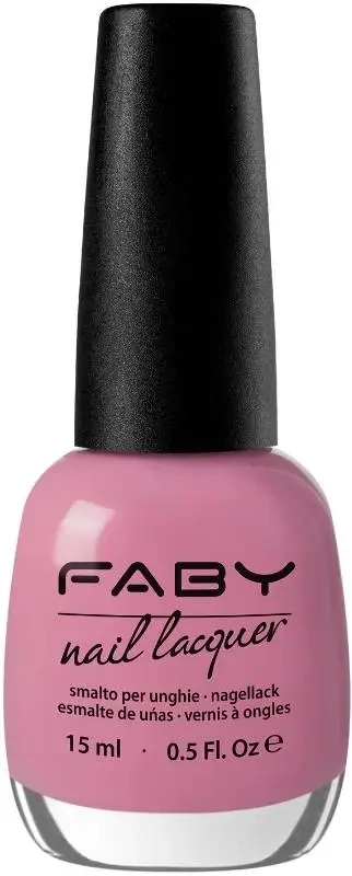 #Irony - 15ml Pink vegan nail polish Faby, natural nail polish without harmful substances