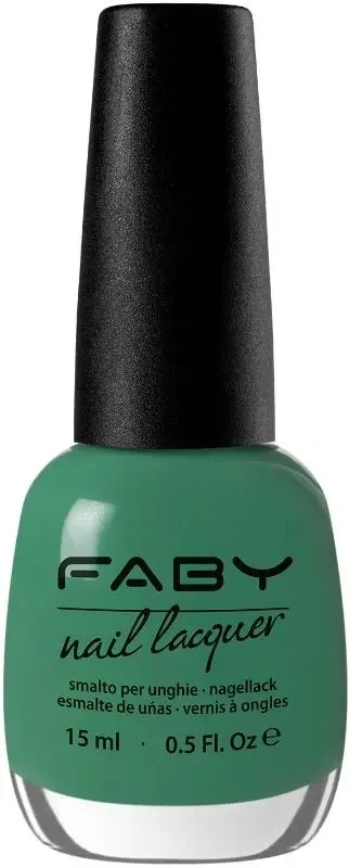 The Parfume of The Soul - 15ml Groene vegan Nagellak Faby, natuurlijke nagellak zonder schadelijke stoffen