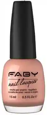 Lady Aurora - 15ml Vernis à ongles vegan orange Faby, vernis à ongles naturel sans substances nocives