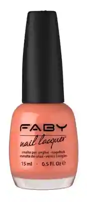 I'm my Muse - 15ml Oranger veganer Nagellack Faby, natürlicher Nagellack ohne Schadstoffe