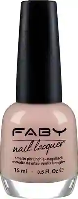 Roze vegan nagellak Faby, natuurlijke nagellak zonder schadelijke stoffen