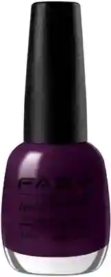 Paarse vegan nagellak Faby, natuurlijke nagellak zonder schadelijke stoffen