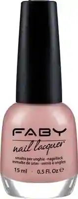 Vernis à ongles vegan rose Faby, vernis à ongles naturel sans substances nocives