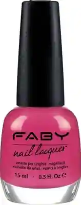 Vernis à ongles vegan rose Faby, vernis à ongles naturel sans substances nocives